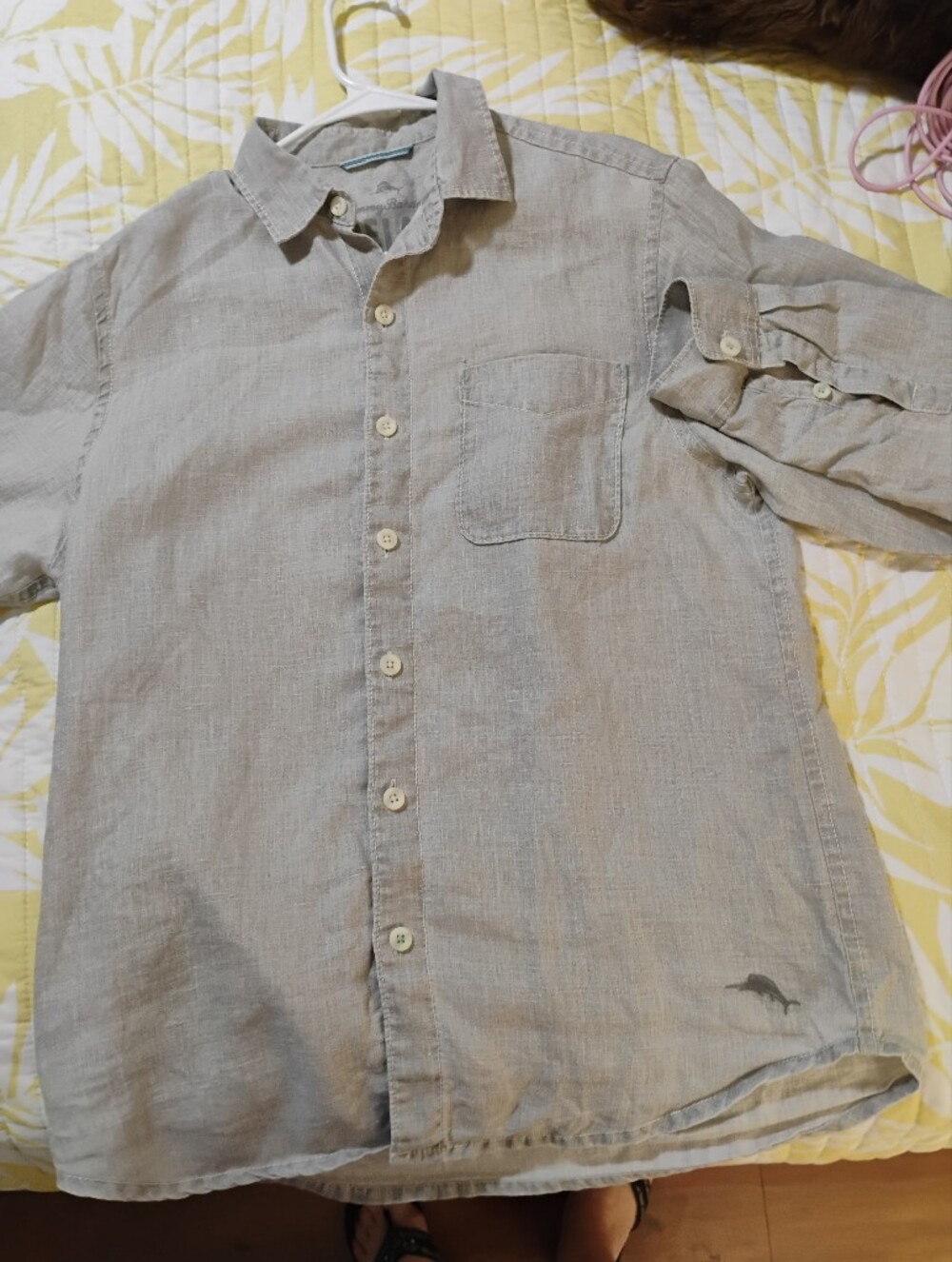 Tommy Bahama Men's Linen Long Sleeve Shirt
